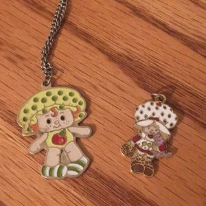 Apple Blossom and Strawberry Shortcake charms